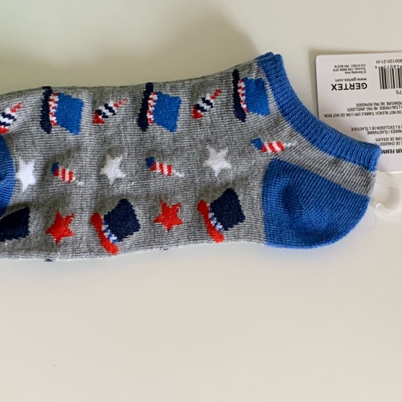 NWT Gertex USA Independence Day Fourth of July Socks - Picture 6 of 6
